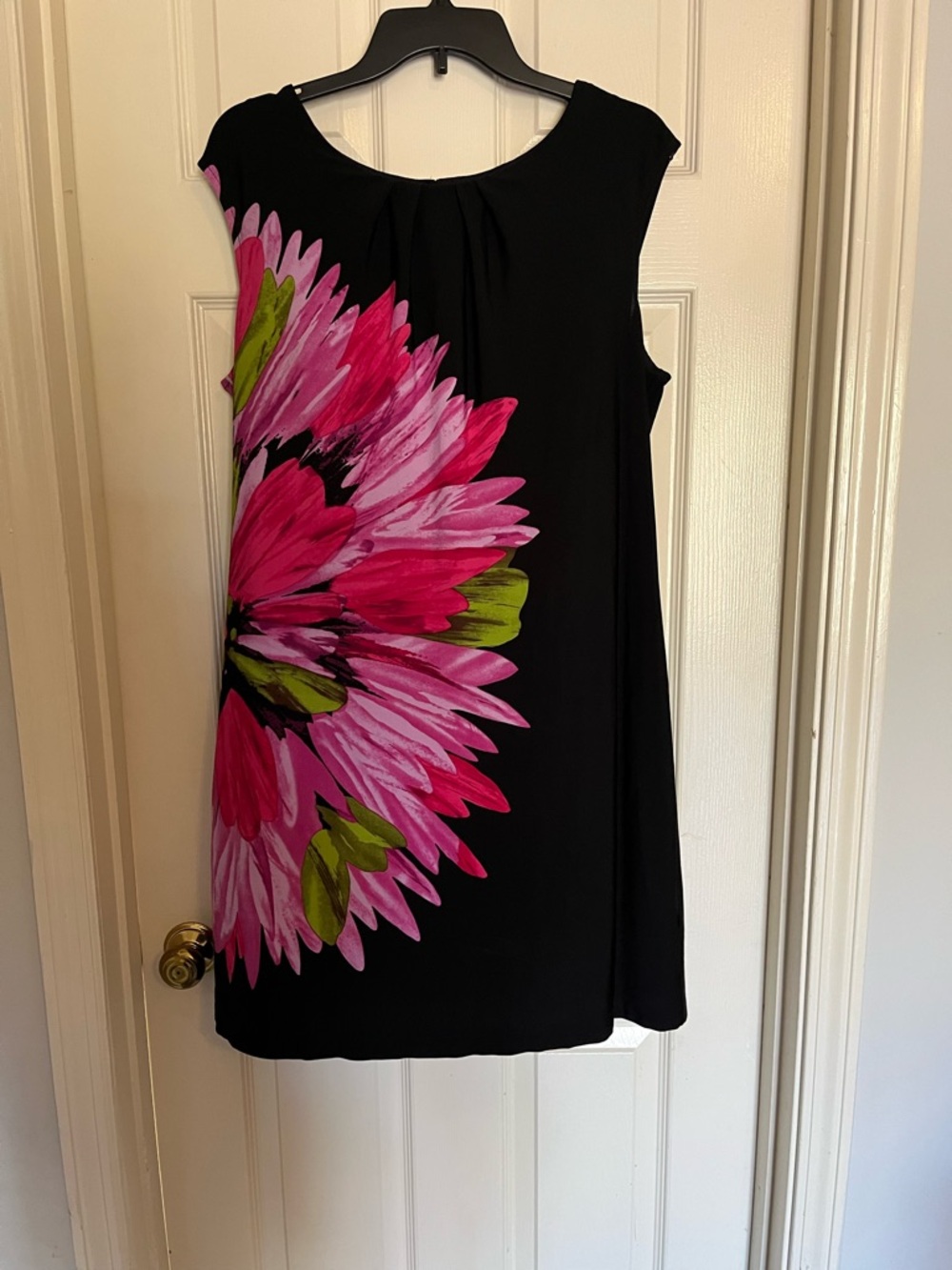 London Times Black Dress Label Close-Up